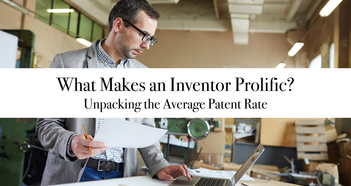 What Makes an Inventor Prolific? Unpacking the Average Patent Rate